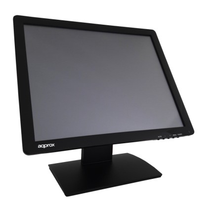 Approx APPMT17W5 monitor touch screen 43,2 cm (17") 1280 x 1024 Pixel Multi-touch Da tavolo Nero