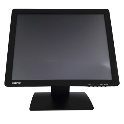 Approx APPMT17W5 monitor touch screen 43,2 cm (17") 1280 x 1024 Pixel Multi-touch Da tavolo Nero
