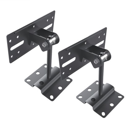 Altoparlanti amplificati da circa 60 W RMS Bluetooth 5.0 - Custodia in legno - RCA, ottico, coassiale, USB - Include staffa da parete - Colore nero