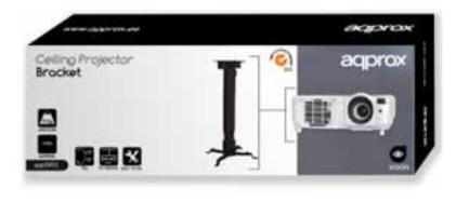 Approx APPSV01 supporto per proiettore Soffitto Nero