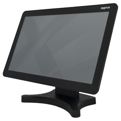 Approx POS con schermo capacitivo 18,5" Intel Core i3-8130U 8GB 128GB SSD - Risposta 5ms - Altoparlanti - WiFi, VGA, HDMI, USB 2.0, USB 3.0, RS232, RJ45 - VESA 100x100mm