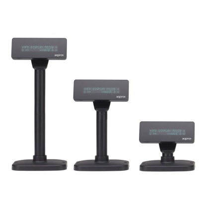 Approx APPVFD01 display cliente USB 2.0 Nero