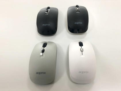 Approx XM180 mouse Mano destra RF Wireless Ottico 1600 DPI