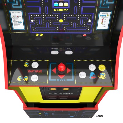 Console Videogioco Arcade1Up Pac Man Cabinato Bandai Legacy 12 Giochi
