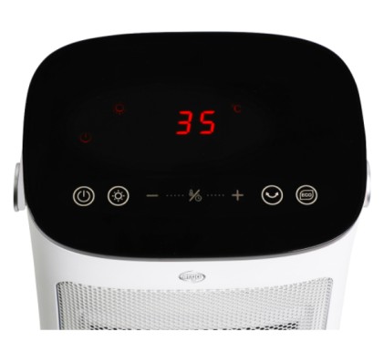 Termoventilatore Argo 191070208 Cloe Bianco E Nero