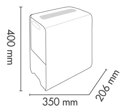 Deumidificatore 492000088 Argo Dry Pury 11 Bianco