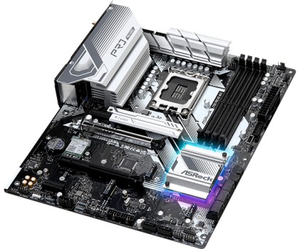 Asrock Mb Z790, Z790 Pro Rs Wifi, Lga 1700, 4Ddr5, Dp/Hdmi/Edp, Atx