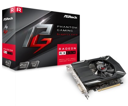 SVGA Asrock Radeon RX 550 2GB Phantom Gaming