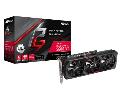 Asrock Phantom Gaming RX5600XT 6G OС AMD Radeon RX 5600 XT 6 GB GDDR6