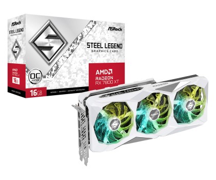 Asrock Radeon RX 7800 XT Steel Legend OC AMD 16 GB GDDR6