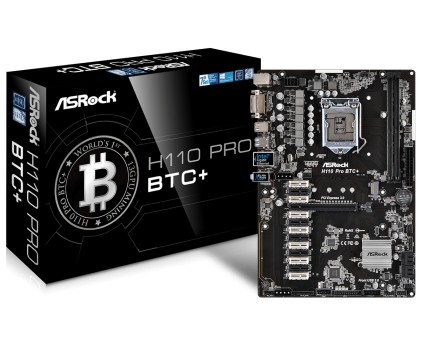 Asrock H110 Pro BTC+ Intel H110 LGA 1151 (Presa H4) ATX