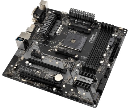 Asrock B450M Pro4 Presa AM4 micro ATX AMD B450