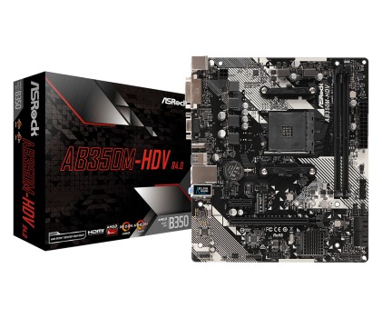 Asrock AB350M-HDV R4.0 Presa AM4 micro ATX AMD Promontory B350