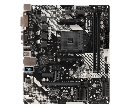 Asrock A320M-HDV R4.0 Presa AM4 micro ATX AMD A320
