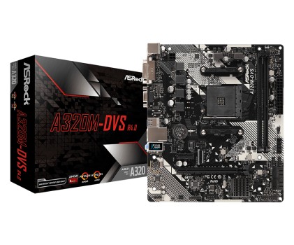 Asrock A320M-DVS R4.0 Presa AM4 micro ATX AMD A320
