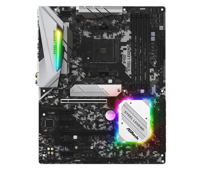 Asrock B450 Steel Legend Presa AM4 ATX AMD B450