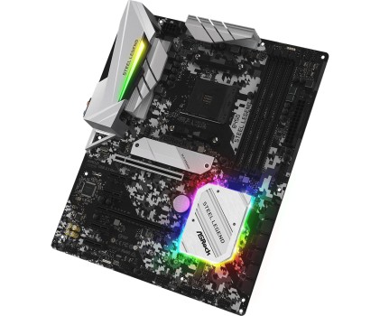 Asrock B450 Steel Legend Presa AM4 ATX AMD B450