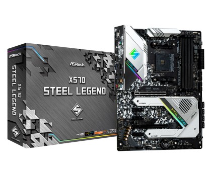 Asrock X570 Steel Legend Presa AM4 ATX AMD X570