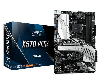 Asrock X570 Pro4 Presa AM4 ATX AMD X570