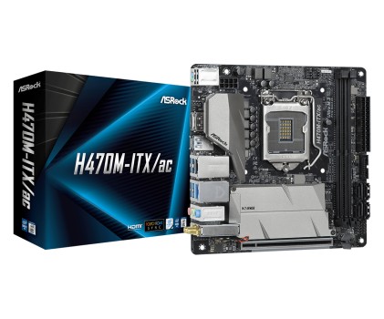 Asrock H470M-ITX/AC scheda madre LGA 1200 mini ITX Intel H470