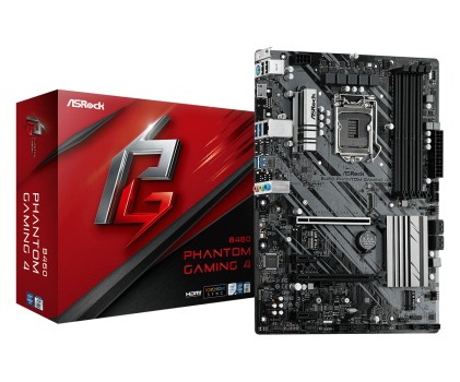 Asrock B460 Phantom Gaming 4 LGA 1200 ATX Intel B460