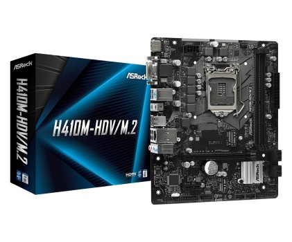 Asrock H410M-HDV/M.2 LGA 1200 micro ATX Intel H410