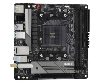 Asrock A520M-ITX/ac Presa AM4 micro ATX