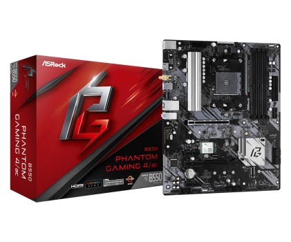 Asrock B550 Phantom Gaming 4/ac Presa AM4 ATX AMD B550