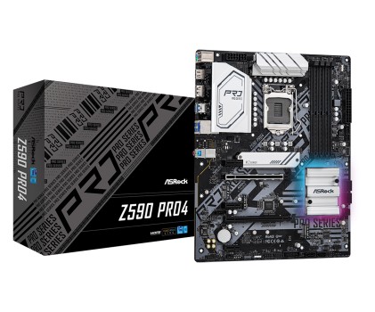 Asrock Z590 Pro4 Intel Z590 LGA 1200 ATX