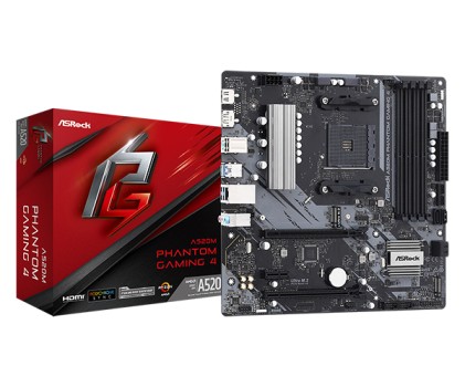 Asrock A520M Phantom Gaming 4 AMD A520 Socket AM4 micro ATX