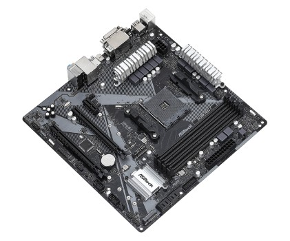 Asrock B450M Pro4-F R2.0 AMD B450 Presa AM4 micro ATX
