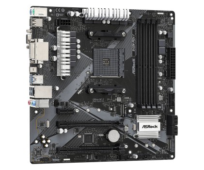 Asrock B450M Pro4-F R2.0 AMD B450 Presa AM4 micro ATX