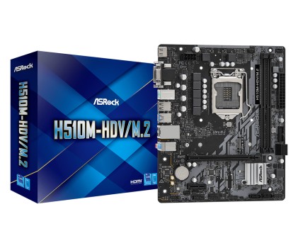 Asrock H510M-HDV/M.2 Intel H510 LGA 1200 micro ATX