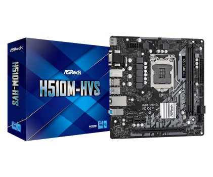 Asrock H510M-HVS Intel H510 LGA 1200 (Socket H5) micro ATX