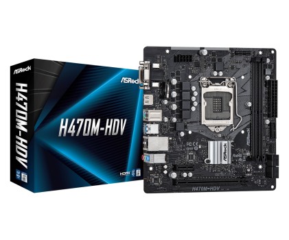 ASROCK H470M-HDV (1200) (D)