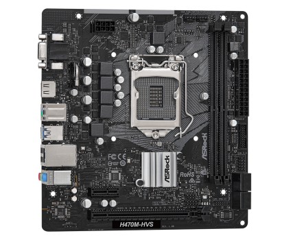 Asrock H470M-HVS Intel H470 LGA 1200 micro ATX