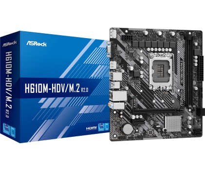 Asrock H610M-HDV/M.2 Intel H610 LGA 1700 micro ATX