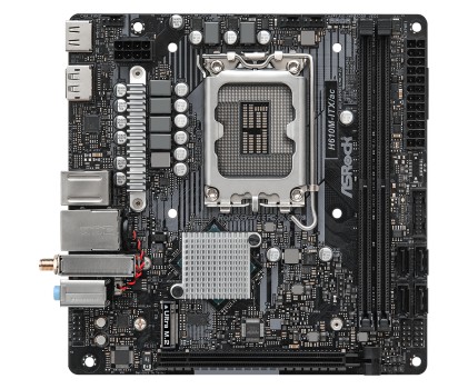 Asrock H610M-ITX/ac Intel H610 LGA 1700 Micro ITX