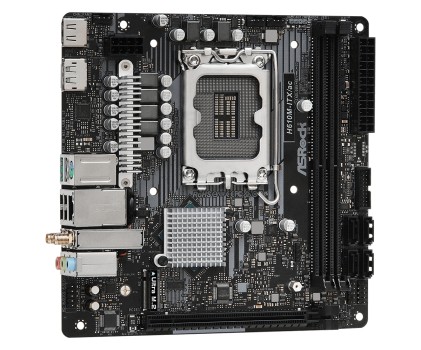 Asrock H610M-ITX/ac Intel H610 LGA 1700 Micro ITX