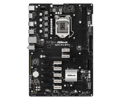 Asrock Q270 Pro BTC+ Intel Q270 LGA 1151 (Presa H4) ATX