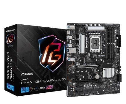 Asrock Z690 Phantom Gaming 4/D5 Intel Z690 LGA 1700 ATX