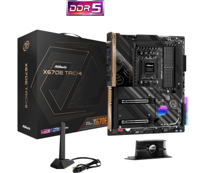 Asrock X670E TAICHI AMD X670 Presa di corrente AM5 ATX esteso - CONFEZIONE APERTA