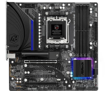 Asrock B650M PG Riptide AMD B650 Presa di corrente AM5 micro ATX