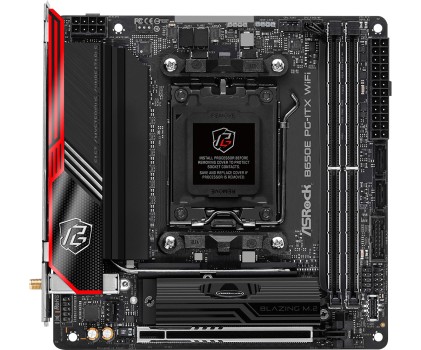Asrock B650E PG-ITX WiFi AMD B650 Presa di corrente AM5 mini ITX