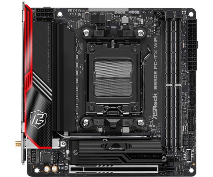 Asrock B650E PG-ITX WiFi AMD B650 Presa di corrente AM5 mini ITX