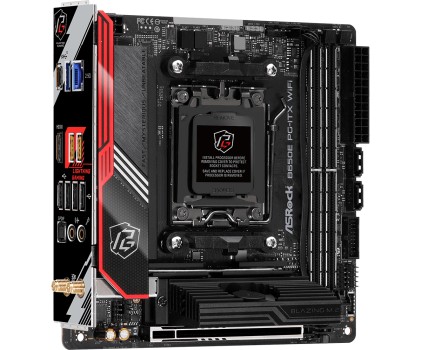 Asrock B650E PG-ITX WiFi AMD B650 Presa di corrente AM5 mini ITX