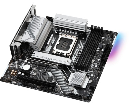Asrock Mb B760, B760M Pro Rs/D4, Lga1700, 4 Ddr4 , Matx
