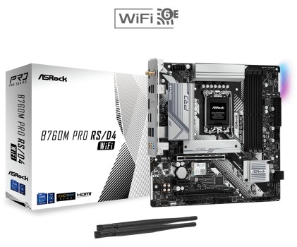 ASROCK B760M PRO RS/D4 WIFI (1700) (D)