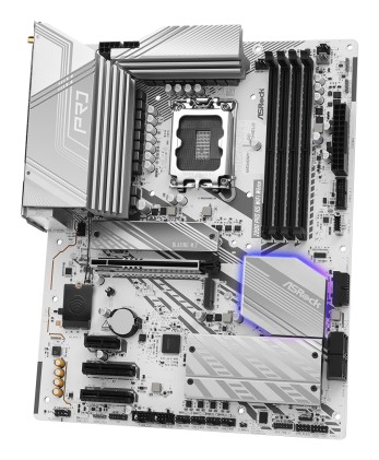 Asrock Z890 Pro RS WiFi White Intel Z890 LGA 1851 (Socket V1) ATX