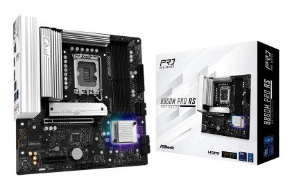 Asrock B860M Pro RS Intel B860 LGA 1851 (Socket V1) micro ATX